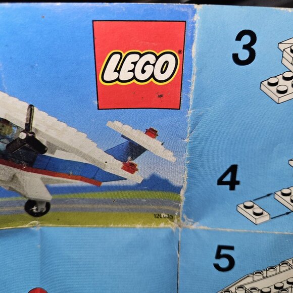 INSTRUCTIONS ONLY Lego Legoland 6673 Plane Manual Replacement INSTRUCTIONS ONLY - Picture 4 of 4